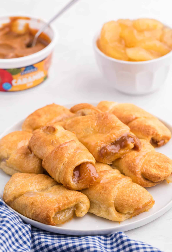 Caramel Apple Crescent Rolls by Siyona Palate